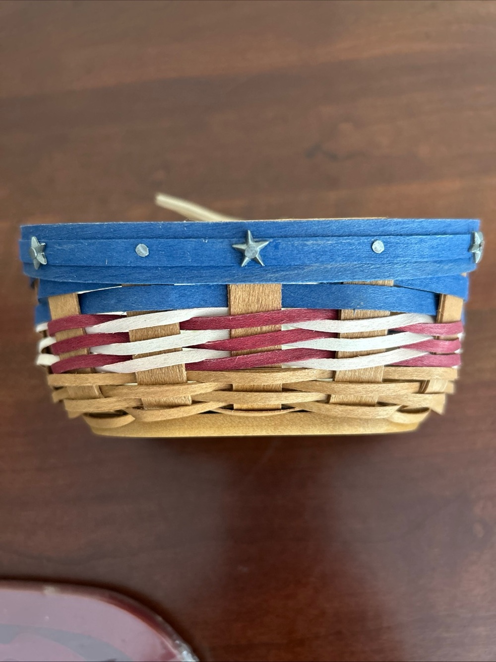 Longaberger Stars and Stripes basket bundle 2009 American celebration - Picture 4 of 9